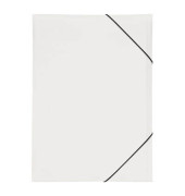 Eckspannmappe Lucy Trend 21638-02, A3 wei&szlig; Polypropylen (PP) 80g, mit 3 Einschlagklappen