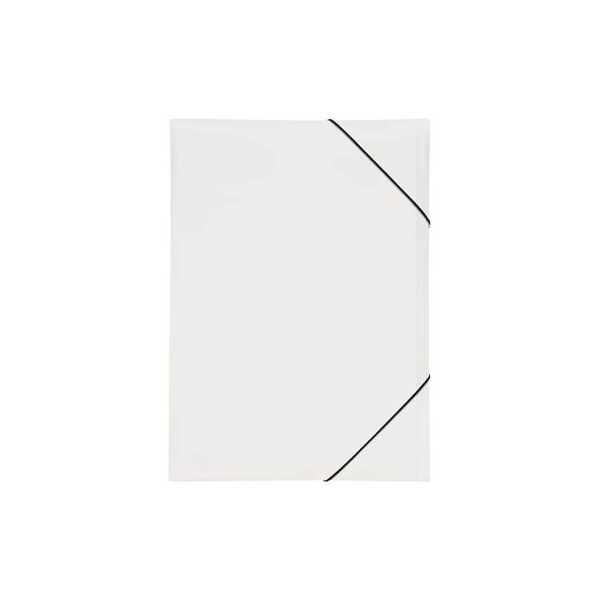 4009212048868 - Eckspannmappe Lucy Trend 21638-02 A3 weiß Polypropylen (PP) 80g mit 3 Einschlagklappen 4009212048868 Pagna