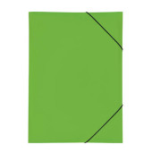 Eckspannmappe Lucy Trend 21638-05, A3 grün Polypropylen 80g, mit 3 Einschlagklappen