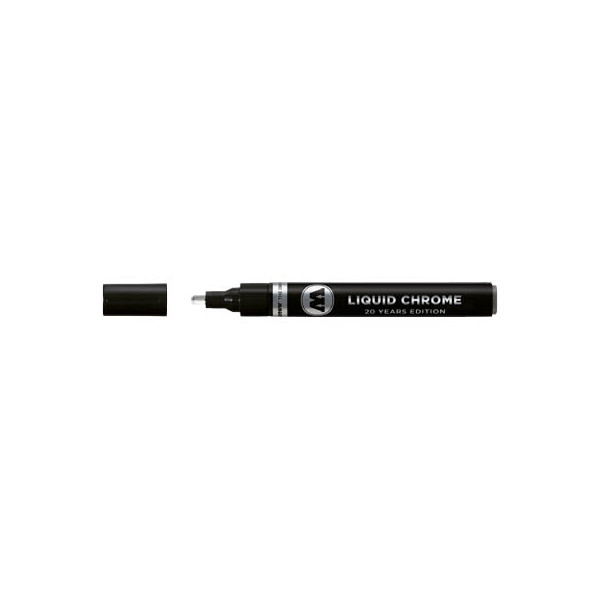 4250397625515 - Lackmarker LIQUID CHROME MO703103 Stift chrom 4mm Rundspitze 4250397625515 Molotow