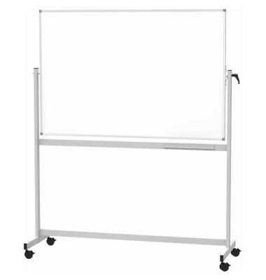 Stativdrehtafel-Whiteboard MAULstandard, 6459684, 235,5x194,5x55,8cm (BxHxT), kunststoffbeschichtet, Aluminium