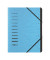Ordnungsmappe 7 Fächer blau 40058-18
