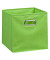 Aufbewahrungsbox 14114, 30 Liter, au&szlig;en 320x320x320mm, Stoff gr&uuml;n