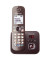 KX-TG6821 Schnurlostelefon mit Anrufbeantworter braun KX-TG6821GA