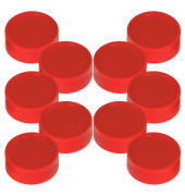 Haftmagnete 6173325 rund 34x14mm (ØxH) rot 2000g Haftkraft