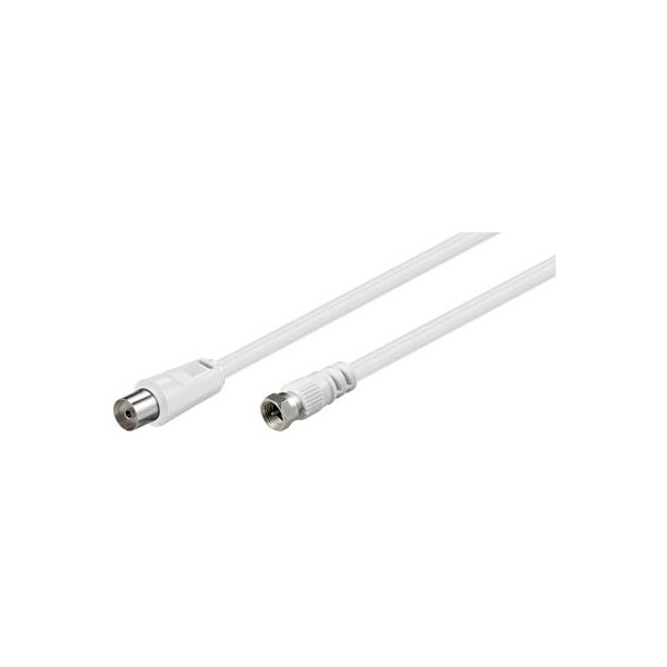 4040849118296 - SAT Antennen Adapterkabel (70 dB) 2x geschirmt F-Stecker Koax-Buchse - 15 m (11829) - Goobay 4040849118296 - SAT Antennen Adapterkabel (70 dB) 2x geschirmt F-Stecker Koax-Buchse - 15 m (11829) - Goobay