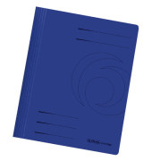 Schnellhefter 11036969, A4, blau, Karton, 240g, Vorderdeckel opak