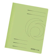 Schnellhefter 11037090, A4, grün, Karton, 240g, Vorderdeckel opak