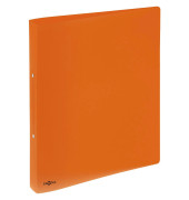 Ringbuch Lucy Colours 20900-09, A4 2 Ringe 25mm Ring-Ø Polypropylen orange