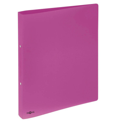 Ringbuch Lucy Colours 20900-12, A4 2 Ringe 25mm Ring-&Oslash; Polypropylen (PP) lila