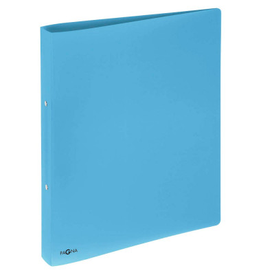 Ringbuch Lucy Colours 20900-13, A4 2 Ringe 25mm Ring-&Oslash; Polypropylen (PP) hellblau