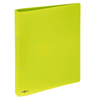 Ringbuch Lucy Colours 20900-17, A4 2 Ringe 25mm Ring-&Oslash; Polypropylen (PP) lindgr&uuml;n