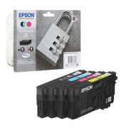 Druckerpatrone 35 / T3586 C13T35864010 (kompatibel zu Epson 35), schwarz/cyan/magenta/gelb, ca. 1x 950 / 3x 650 Seiten