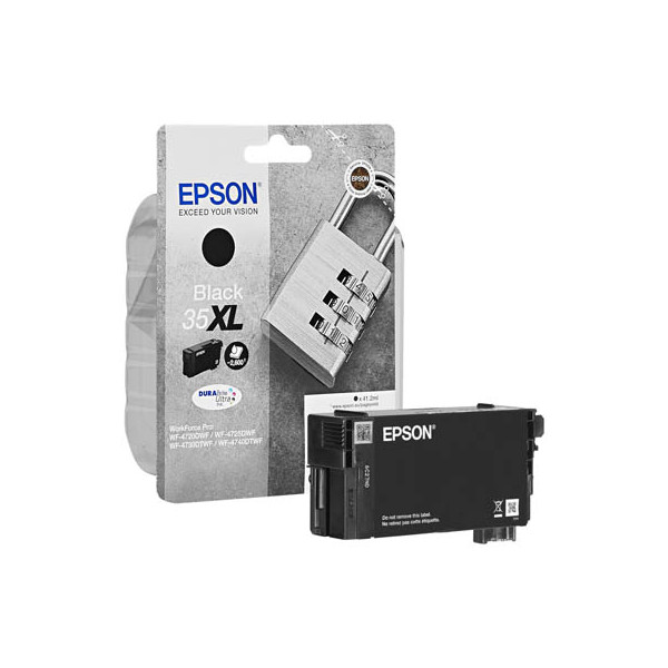 Epson Druckerpatrone 35XL (C13T35914010) schwarz - Bürobedarf 