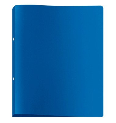 Ringbuch V020202, A4 2 Ringe 15mm Ring-Ø Polypropylen blau