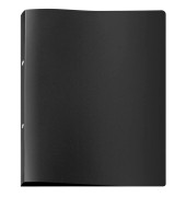 Ringbuch V020205, A4 2 Ringe 15mm Ring-&Oslash; Polypropylen (PP) schwarz