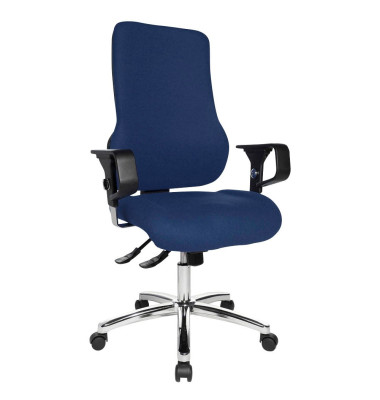 Sitness 55 Bürostuhl blau SD69X L58
