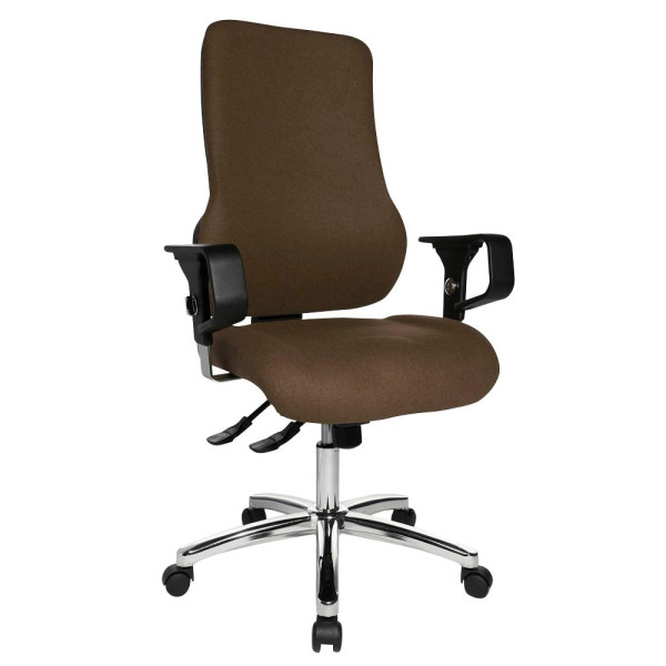 4014296237190 - Bürodrehstuhl Sitness 55 braun SD69X L59 4014296237190 Topstar 4014296237190 - Bürodrehstuhl Sitness 55 braun SD69X L59 4014296237190 Topstar