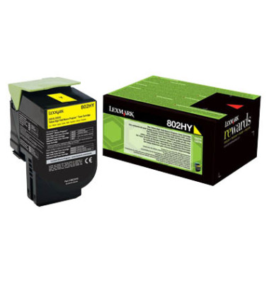 80C2HY0 gelb Toner 80C2HY0