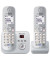 KX-TG6822GS Schnurlostelefon-Set mit Anrufbeantworter silber KX-TG6822GS