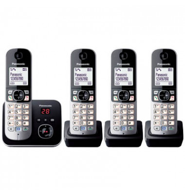 KX-TG6824GB Schnurlostelefon-Set mit Anrufbeantworter KX-TG6824GB