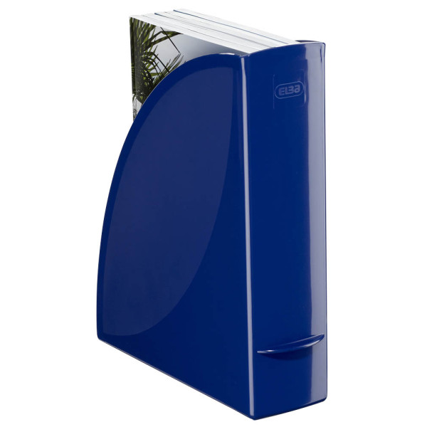 Stehsammler 400091710 Wave 82x265x310mm A4 Polystyrol blau 4002030017511 400091710 4 Stück