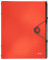 Ordnungsmappe Solid 4569-10-20, 6-teilig blanko, rot, A4, 6 F&auml;cher