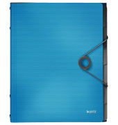 Ordnungsmappe Solid 4569-10-30, 6-teilig blanko, blau, A4, 6 F&auml;cher