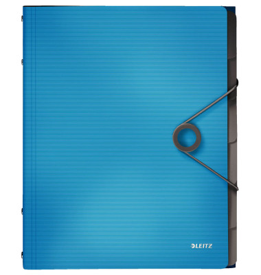 Ordnungsmappe Solid 6 Fächer blau 4569-10-30