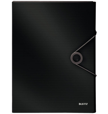 Heftbox Solid 3999 4568-10-95, A4 schwarz, 2,5cm Füllhöhe, Polypropylen (PP)