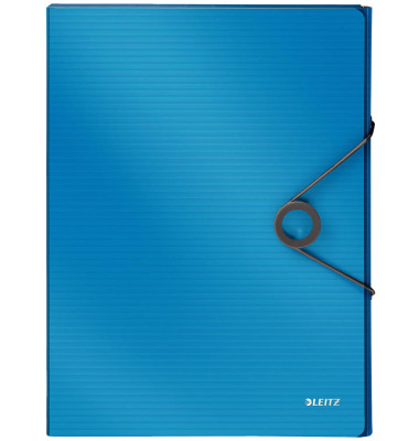Heftbox Solid 3999 4568-10-30, A4 blau, 2,5cm Füllhöhe, Polypropylen (PP)