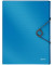 Sammelmappe Solid 4568-10-30, A4 Kunststoff, für ca. 250 Blatt, blau