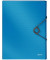Heftbox Solid 3999 4568-10-30, A4 blau, 2,5cm Füllhöhe, Polypropylen (PP)
