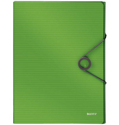 Sammelmappe Solid 4568-10-50, A4 Kunststoff, für ca. 250 Blatt, grün