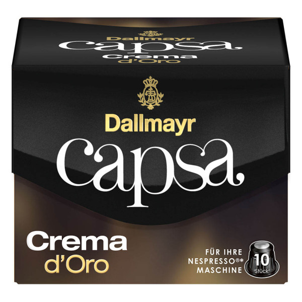 4008167011200 - Kaffeekapseln Capsa Crema dOro 112000000 10 Stück Kapseln im Portionskarton 4008167011200 10 Stück