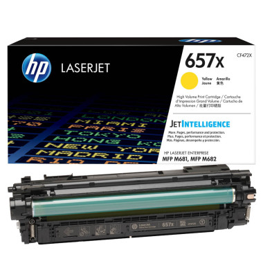 Toner 657X gelb ca 23000 Seiten