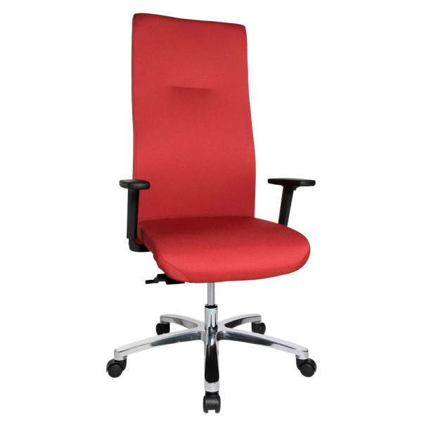 4014296241937 - Bürostuhl Big Star 30 rot silber mit Armlehnen bis 150kg 4014296241937 Topstar 4014296241937 - Bürostuhl Big Star 30 rot silber mit Armlehnen bis 150kg 4014296241937 Topstar