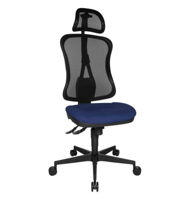 Bürodrehstuhl Head Point SY blau HE200 G26X