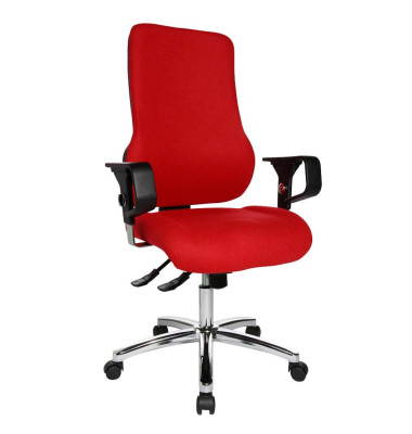 Bürodrehstuhl Sitness 55 rot SD69X L51