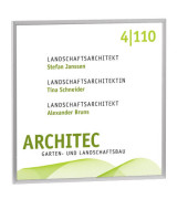 Türschild New Age 12,0 x 12,0 cm (BxH) NA5000