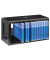 CD-Rack 20 CD-/DVD-Regal schwarz 48010