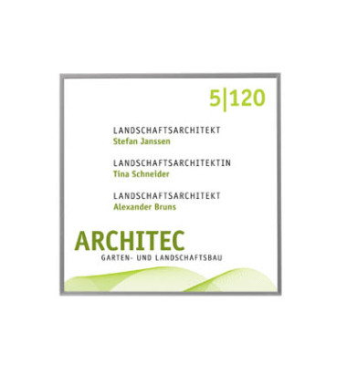 Türschild New Age 15,0 x 15,0 cm (BxH) NA5006