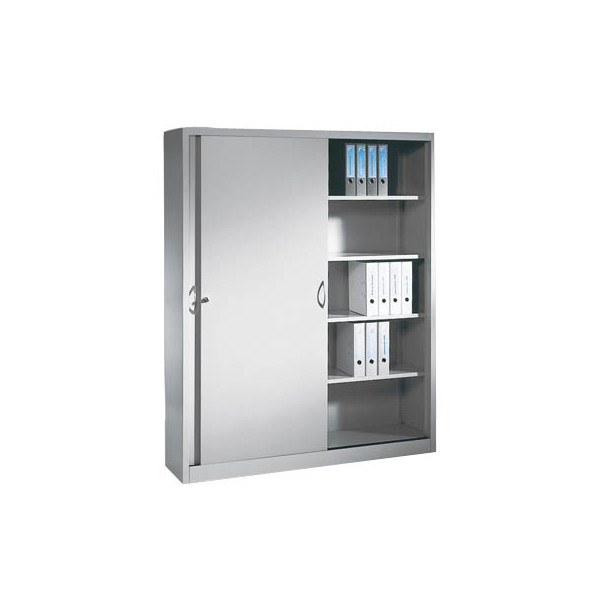 4050646133422 - Aktenschrank 2140-00 Stahl abschließbar 5 OH 160 x 195 x 40 cm lichtgrau 4050646133422 C+P-Möbel