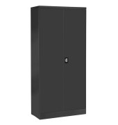 Aktenschrank 100096, Stahl abschließbar, 5 OH, 92 x 195 x 42 cm, anthrazit