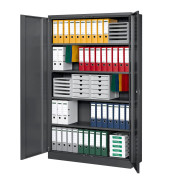 Aktenschrank 111153, abschlie&szlig;bar, 5 OH, anthrazit, 120x195x42cm (BxHxT)
