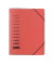 Ordnungsmappe 6 Fächer rot 40056-01