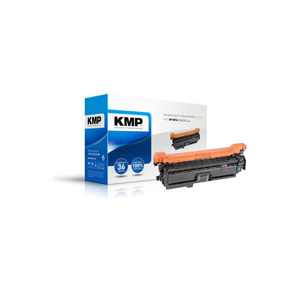 4011324123234 - Toner H-T166 12320003 kompatibel zu HP 507A cyan 4011324123234 KMP