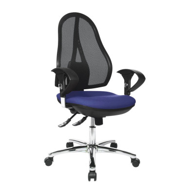 Bürodrehstuhl Open Point SY Deluxe blau OP290U G26