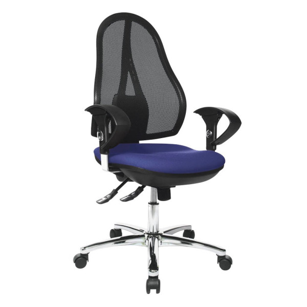 4014296074559 - Bürodrehstuhl Open Point SY Deluxe blau OP290U G26 4014296074559 Topstar 4014296074559 - Bürodrehstuhl Open Point SY Deluxe blau OP290U G26 4014296074559 Topstar
