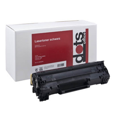 schwarz Toner ersetzt HP 85A 1229,0000-DOTS